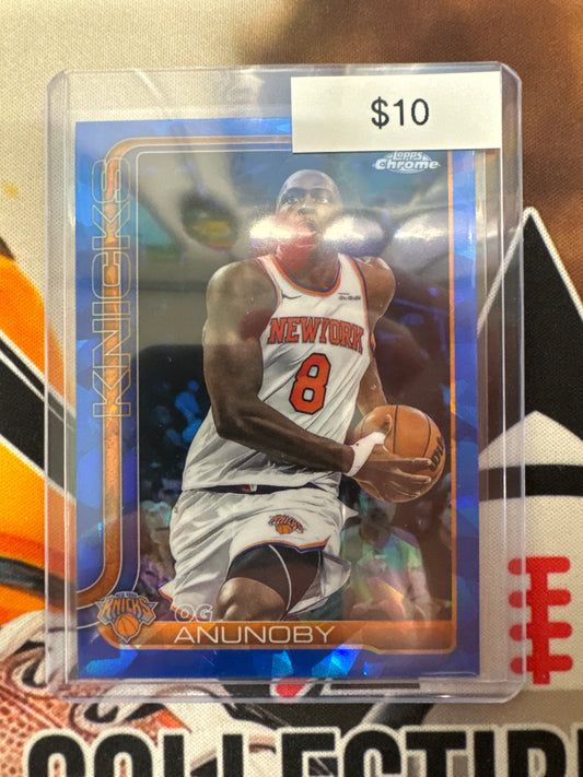 2025-26 Topps Chrome Sapphire NBA OG Anunoby