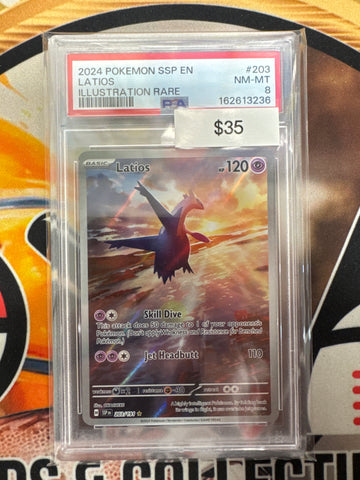 Pokemon Latios 203/191 PSA 8
