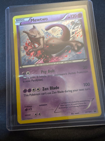 Pokemon Mewtwo XY101 black star promo