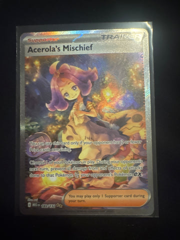 Pokemon Acerola’s Mischief 183/132 Mega Evolution
