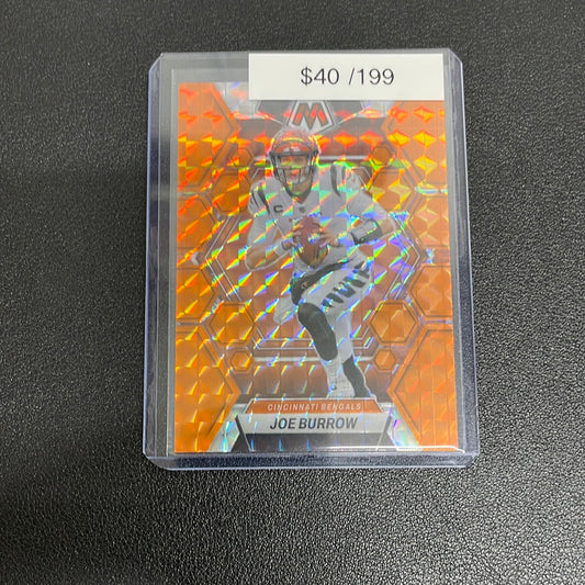 2023 Prizm Joe Burrow Mosaic /199