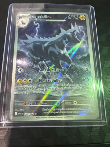 Pokemon Zebstrika 115/086 White Flare