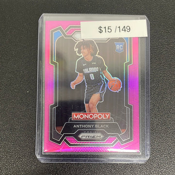 2023-24 NBA Prizm Monopoly Anthony Black Pink Rookie /149