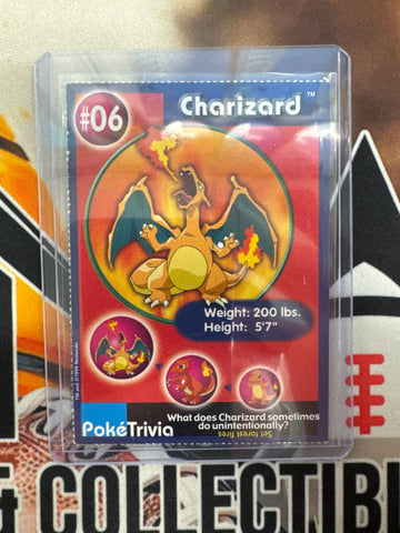 Pokémon Charizard PokeTrivia #06 Collectible Movie Scene