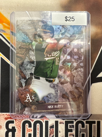 2026 Topps Chrome MLB X Cactus Jack Nick Kurtz Refractor