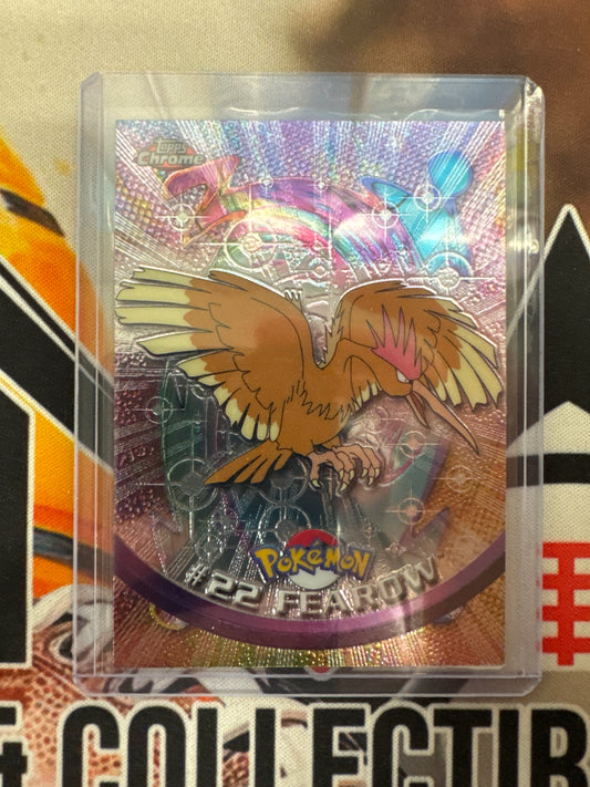 2000 Topps Chrome Pokemon Fearow TV Animation Series #22