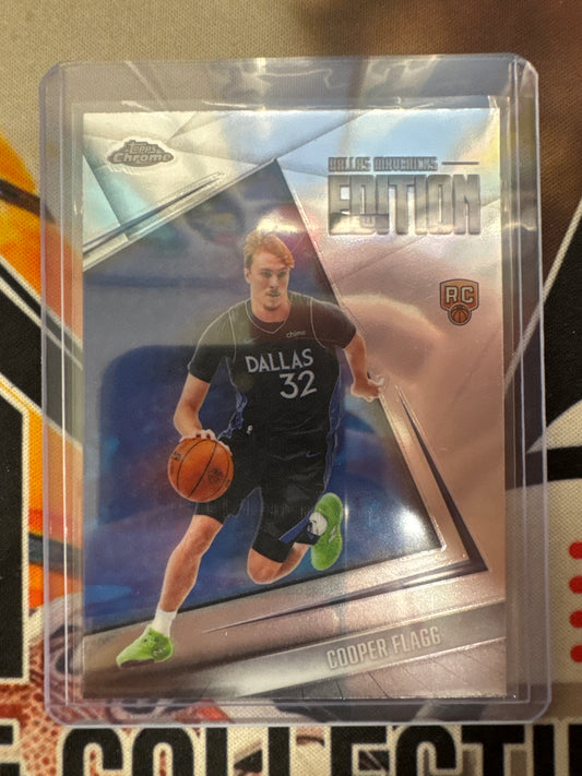 2026 Topps Chrome NBA Update Cooper Flagg Rookie New Edition
