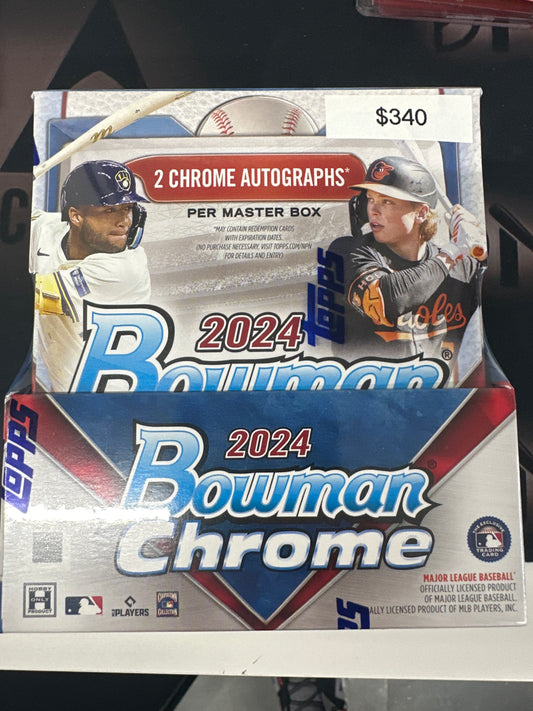 2024 Bowman Chrome MLB Hobby Breaker