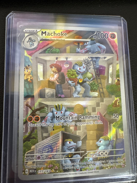Pokemon Machoke 177/165 151