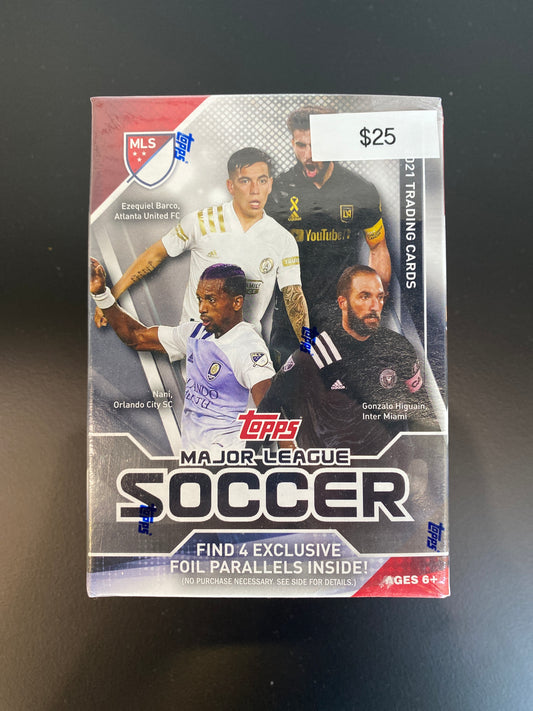 2021 Topps MLS Soccer Blaster Box