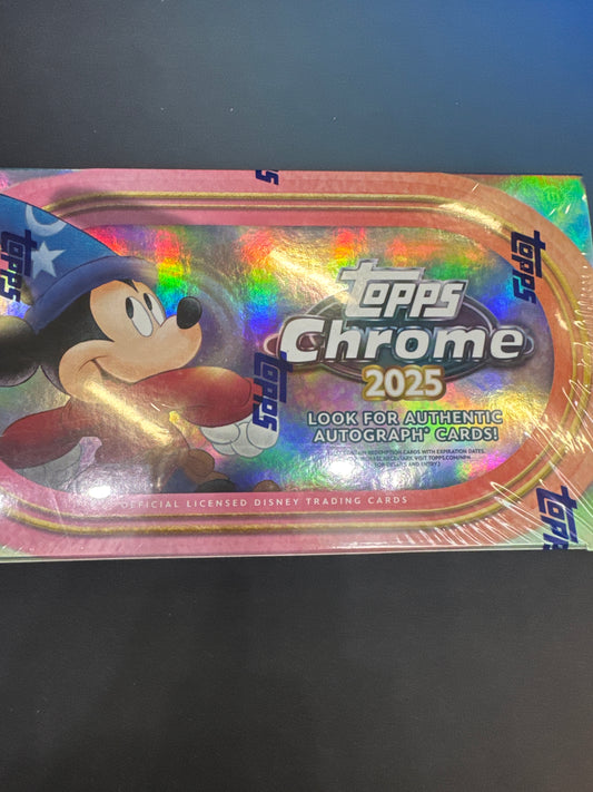 2025 Topps Chrome Disney hobby