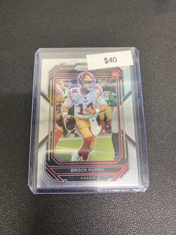 2022 NFL Prizm Brock Purdy Base Rookie