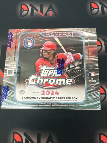 2024 Topps Chrome Jumbo MLB Hobby Box