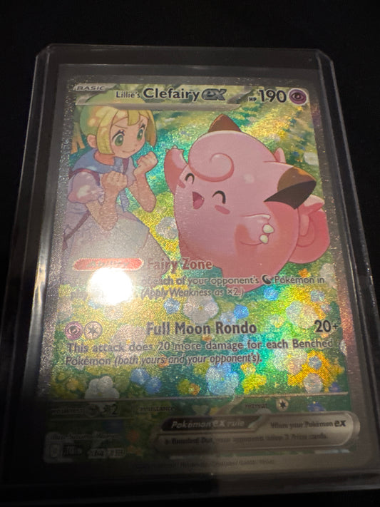 Pokemon Lillie’s Clefairy ex 184/159