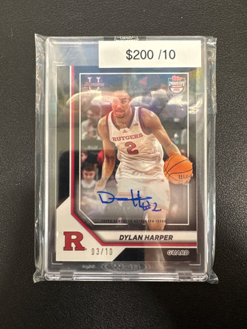 2025 Topps Industry Conference Dylan Harper Bowman U Autograph Black /10