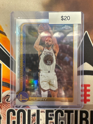 2026 Topps Chrome NBA Update Stephen Curry Refractor