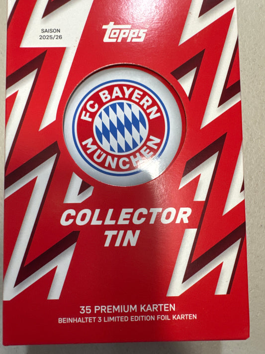 2025-26 Topps Bayern Munich Collector tin