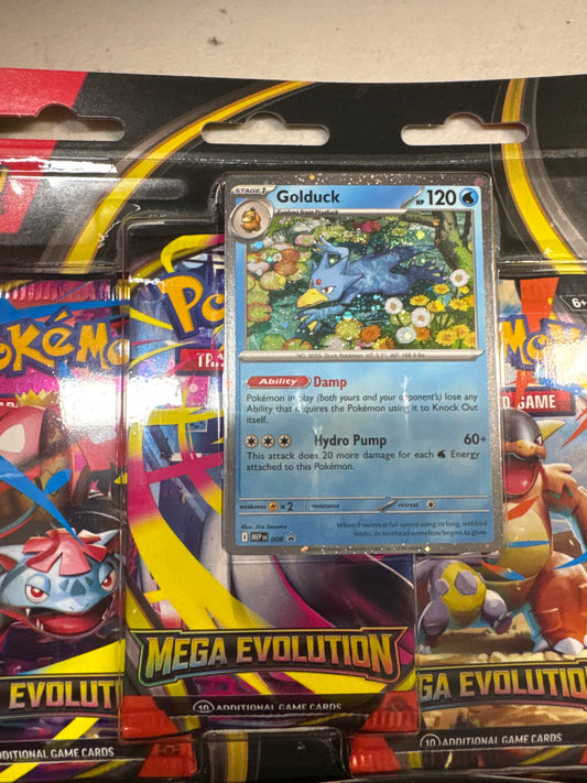 Pokemon Mega Evolution 3 pack blister