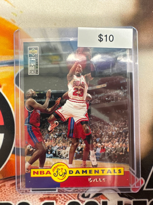1996 Upper Deck Basketball Michael Jordan NBA Damentals