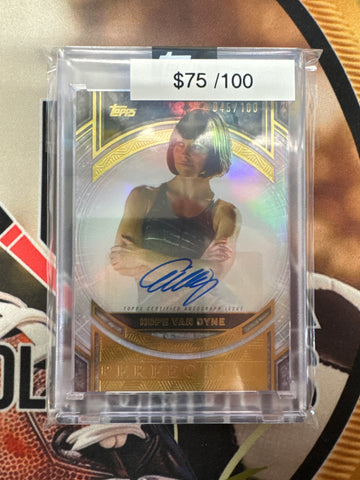 2025 Topps Marvel The Collector Evangeline Lilly As Hope Van Dyne Autograph Perfection /100