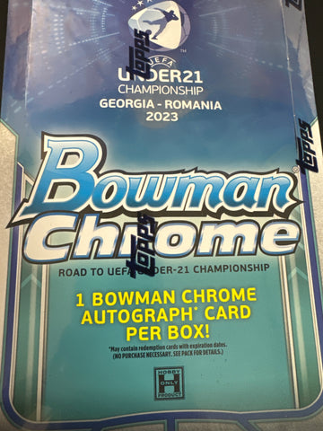 2023 Bowman Chrome Road to UEFA Under 21 hobby