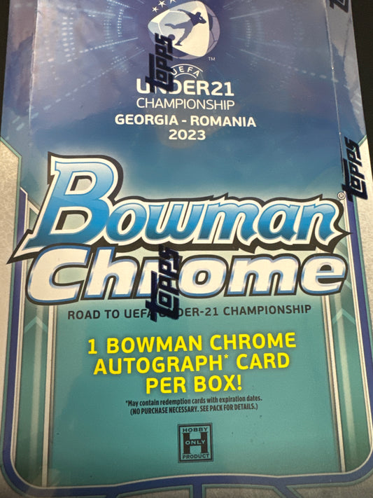 2023 Bowman Chrome Road to UEFA Under 21 hobby