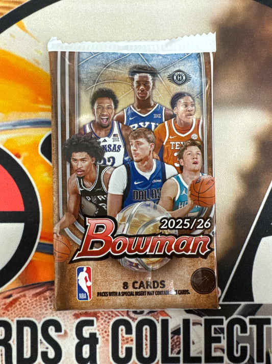 2025-26 Bowman Basketball Single Hobby Pack