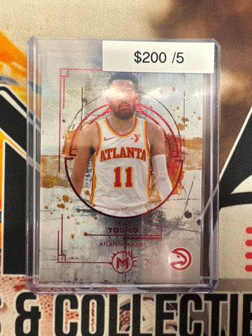 2026 Topps Motif Basketball Trae Young Red Refractor /5