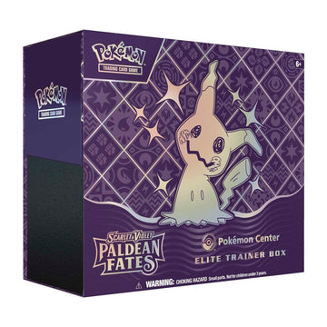 Pokemon Paldean Fates Pokemon Center ETB elite trainer box