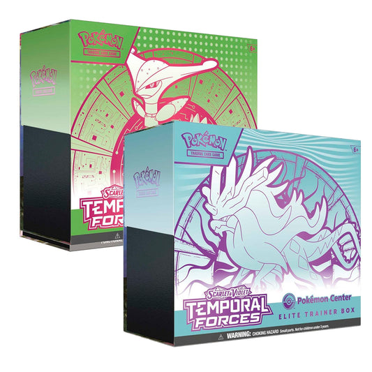 Pokémon Temporal Forces ETB Pokémon center elite trainer box