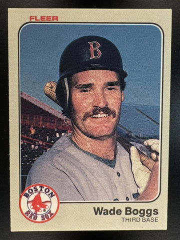 1983 Fleer Wade Boggs #179 RC Red Sox