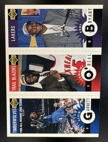 1996 Upper Deck Collector's Choice Garnett O'Neal Bryant #M139/M158/M129 Mini Lakers