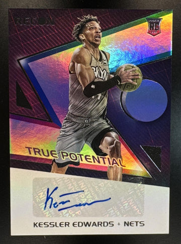 2021 Panini Recon Kessler Edwards #TPS-KSE True Potential Signatures RC Auto Nets