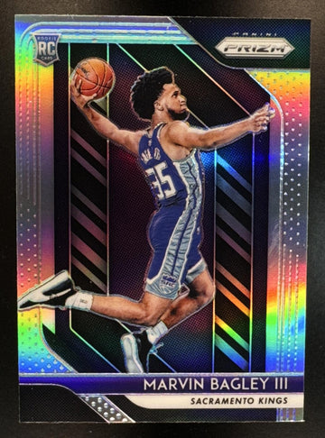 2018-19 Panini Prizm Marvin Bagley III #181 Prizms Silver RC Kings