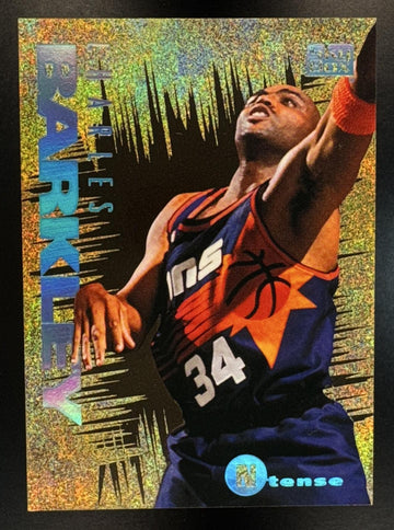 1995 NBA Skybox N tense Charles Barkley #1 Suns