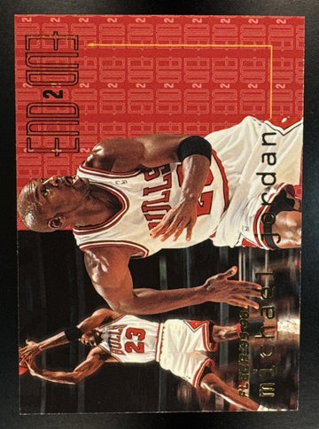 1995-96 Fleer Michael Jordan #9 End 2 Bulls