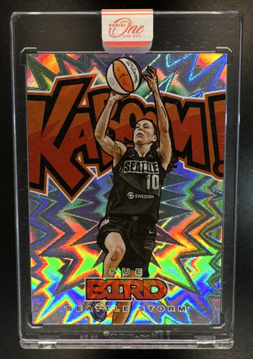 2025 Panini One and One WNBA Sue Bird #7 Kaboom! Storm