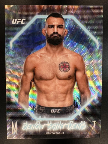 2025 Topps UFC Midnight Benoit Saint Denis #54 Moon Beam