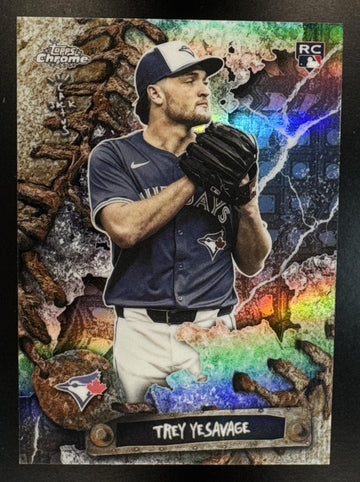 2026 Topps Chrome x Cactus Jack Trey Yesavage #47 RC Blue Jays