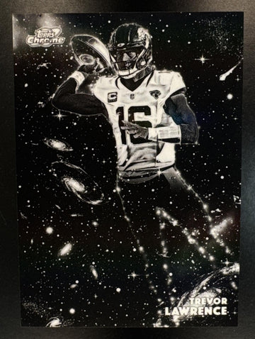 2025 Topps Cosmic Chrome Trevor Lawrence #BCV-27 Constellation Variation SP Jaguars
