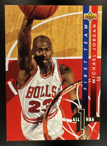 1993-94 Upper Deck Michael Jordan #AN4 All NBA Bulls