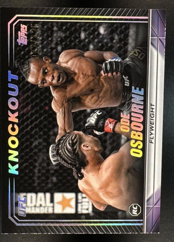 2024 Topps Knockout UFC Ode Osbourne #94 Holo Silver 27/125 RC