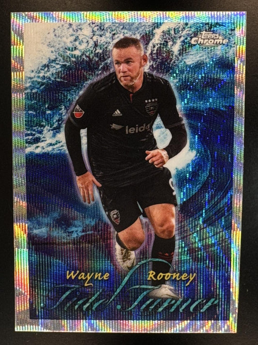 2026 Topps Chrome MLS Wayne Rooney #TT-20 Tide Turner DC United