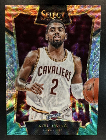 2015-16 Panini Select Kyrie Irving #37 Tri Color Prizms Cavaliers