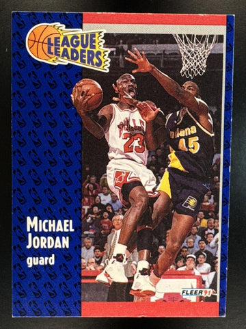 1991-92 Fleer Michael Jordan #220 Bulls