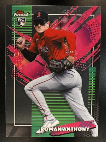 2026 Topps Finest Roman Anthony #206 Rare RC Red Sox