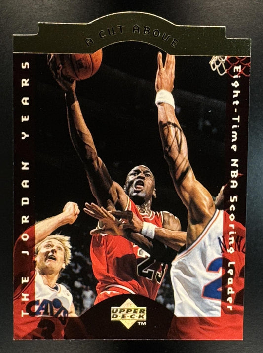 1996 Upper Deck Collector's Choice Michael Jordan #CA2 A Cut Above: The Years