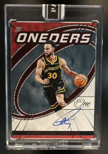2023 Panini One & One NBA Stephen Curry The Oneders Signatures 1/1 Black Box