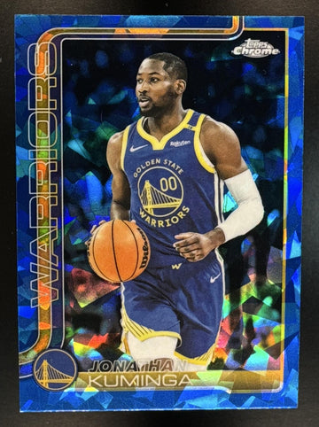 2025-26 Topps Chrome Sapphire Jonathan Kuminga #211 Warriors