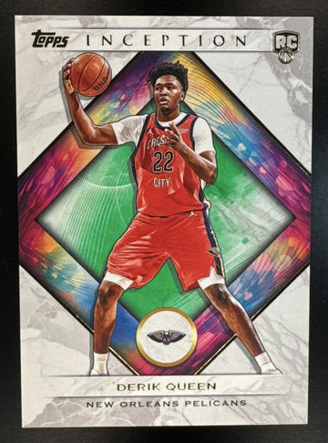 2025-26 Topps Inception Derik Queen #96 RC Pelicans